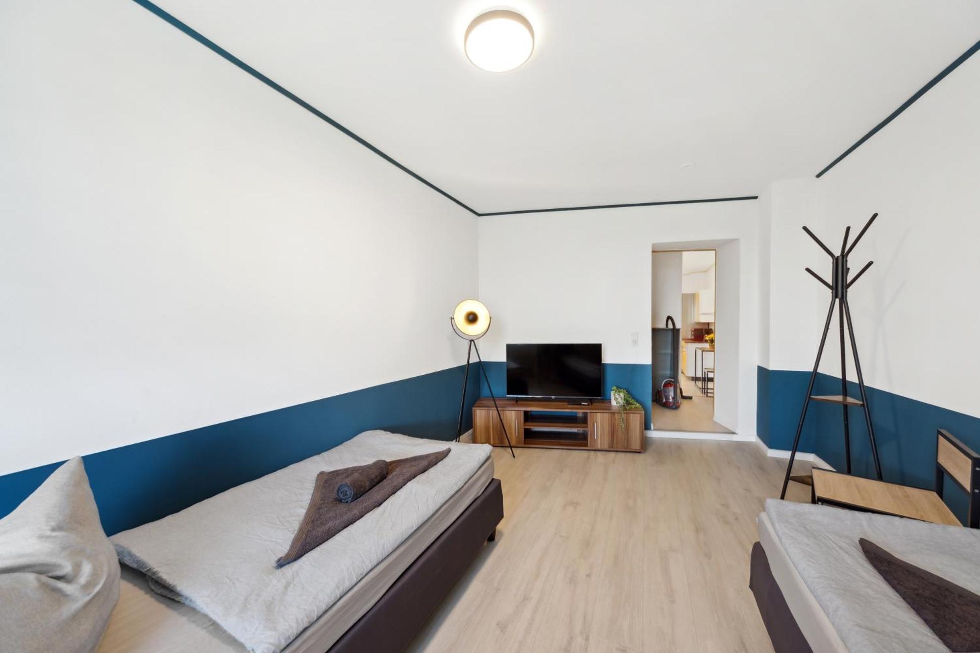 Wohnung Stadtrand, 4 Personen, Nahe Bahnhof Und See Halberstadt Exterior foto