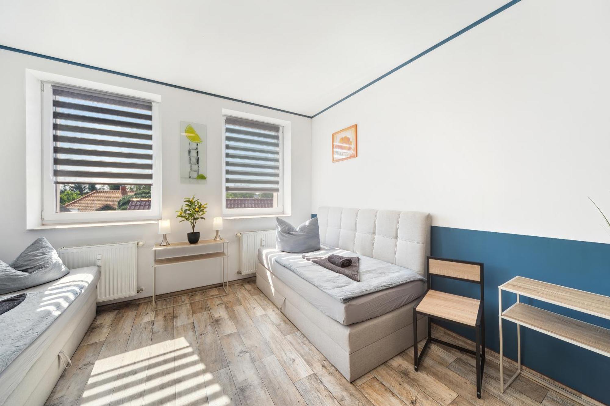 Wohnung Stadtrand, 4 Personen, Nahe Bahnhof Und See Halberstadt Exterior foto