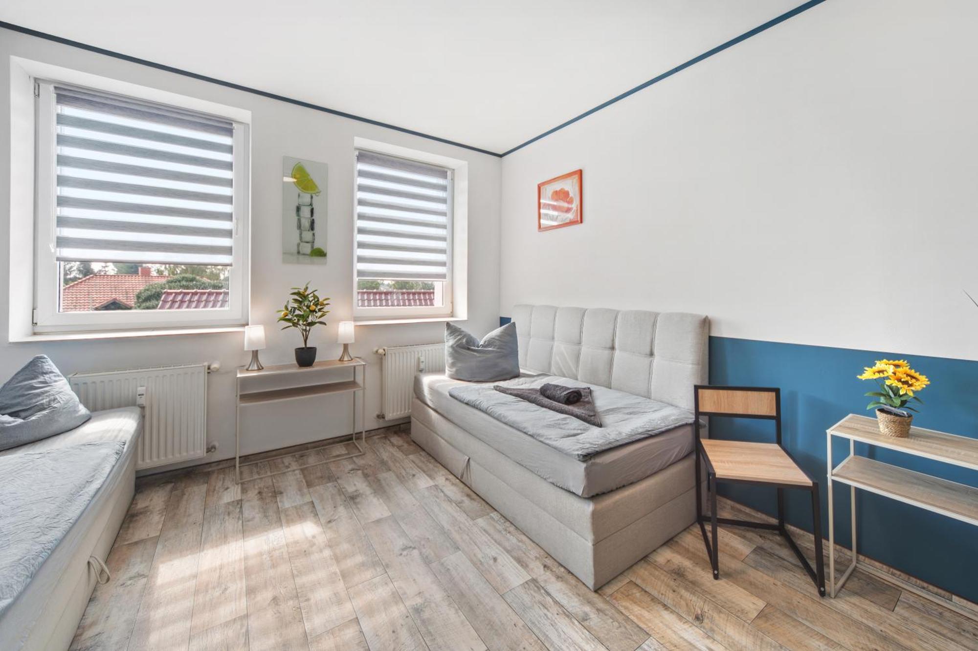 Wohnung Stadtrand, 4 Personen, Nahe Bahnhof Und See Halberstadt Exterior foto